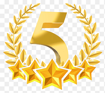 png clipart gold number 5 illustration steadfast it 5 star customer service home care service hospital 5 stars leaf service thumbnail